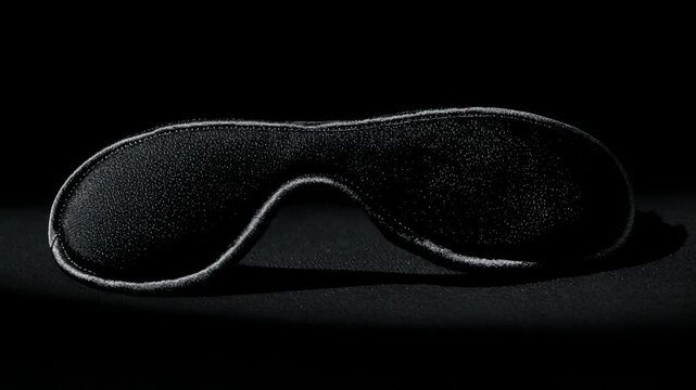 Sleep mask with soft padded fabric