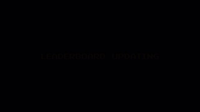 Retro Game 8-Bit Leaderboard Updating Pixel Text Animation Background 4k video animation seamless loop