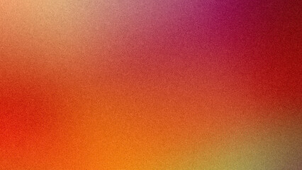 Warm oranges, reds, and yellows blend through a fine grain with a subtle pink highlight, crafting a lively abstract backdrop for creative brands and social graphics. © Sergei