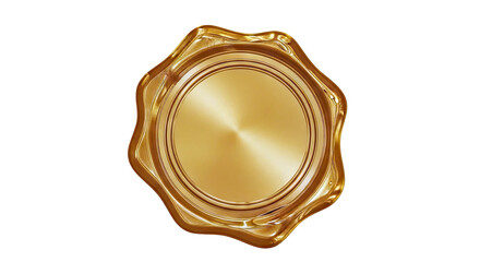 Golden Wax Seal