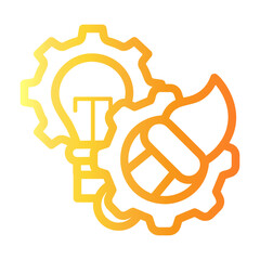 tools Line Gradient Icon