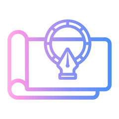 tools Line Gradient Icon