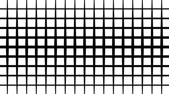 Expanding horizontal and vertical lines