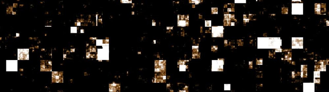Abstract squares and light motion background