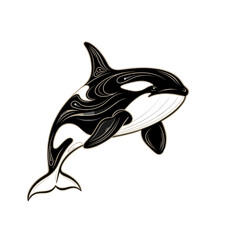 Obraz premium Abstract vector graphic design element with modern shapes