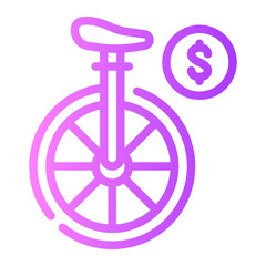 money gradient icon © afif