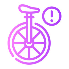 warning gradient icon © afif