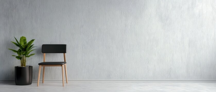 A zoom background of a grey wall in an office, simple and professional virtual meeting backdrop for corporate, educational, or remote work settings.