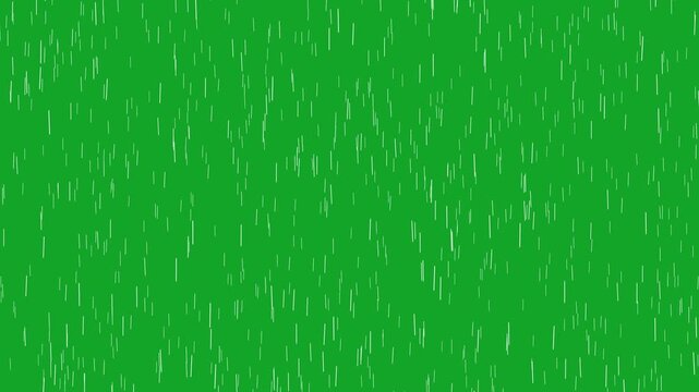 Heavy rain  falling front of the camera green screen background, Practical seamlessly loopable footage. rain raining motion overlay footage,