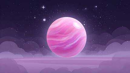 pink planet