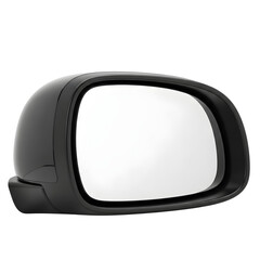 Car side mirror isolated on white isolated on transparent background