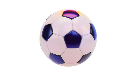 Fototapeta premium Soccer ball on transparent background