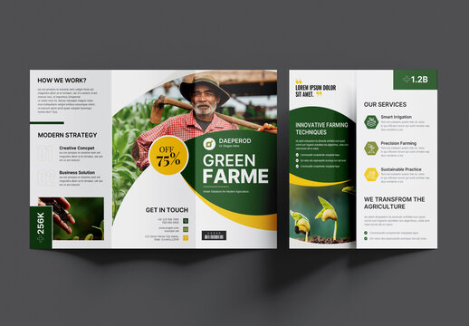 Tri-fold Brochure Agriculture