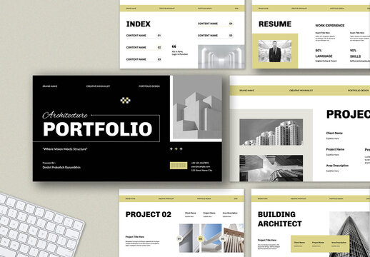 Architecture Portfolio Presentation Template