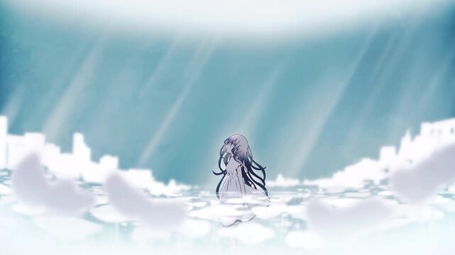 ささやく青の静寂の水の夢想 Relaxing Journey Through Light and Calm