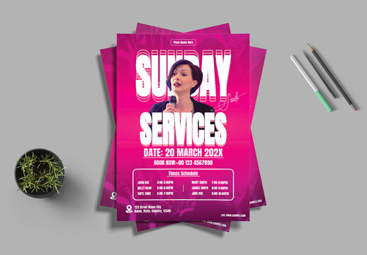 Leadership And Business Conference Flyer Design