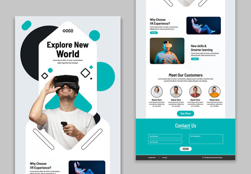 Promotional Email Newsletter Template UI
