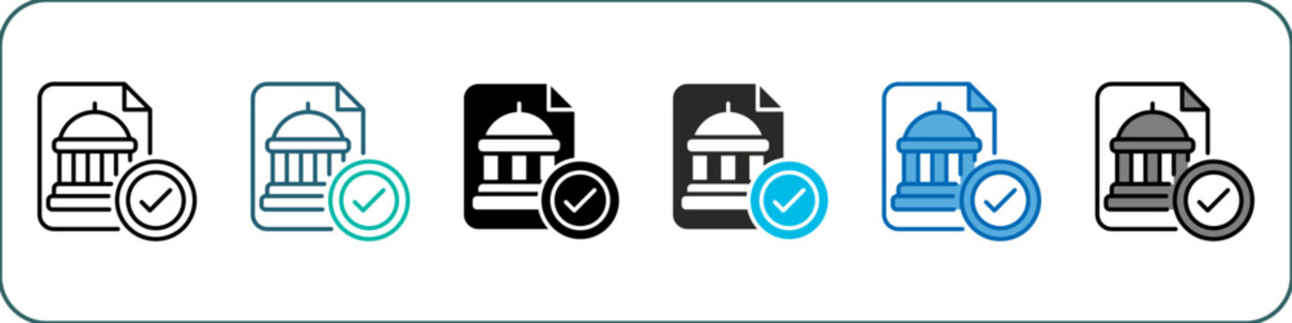 Jurisdiction Single Icon Pack Multistyle