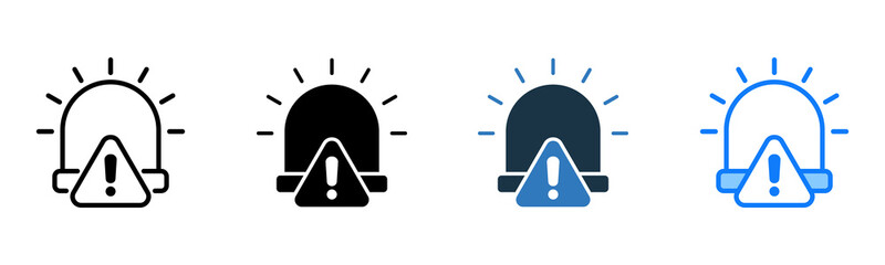 Emergency icon multiple style 