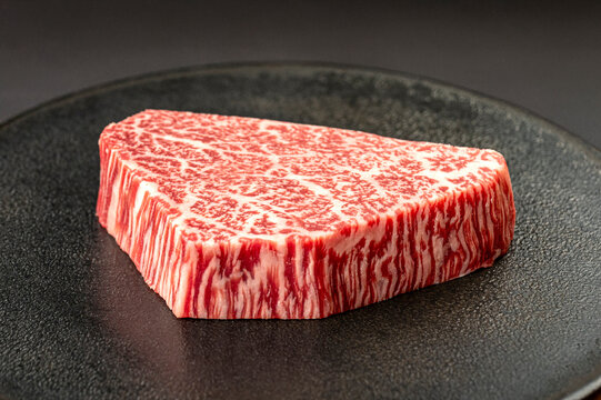 高級なステーキ肉