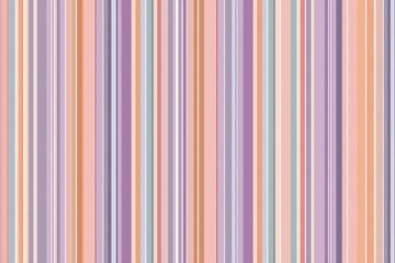 Obraz premium Vertical Stripes Pattern in Pastel Orange Purple and Beige Soft Colors Abstract Background