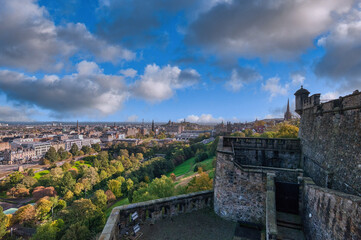 Obraz premium The attractive city of Edinburgh - Scotland - United Kingdom