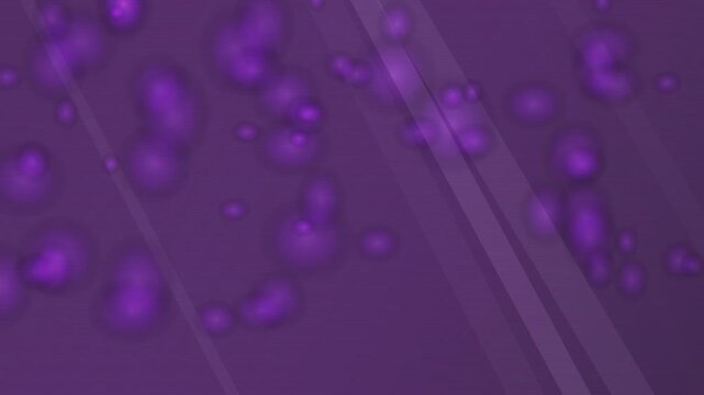 Purple Background with Abstract Shapes and Lines.