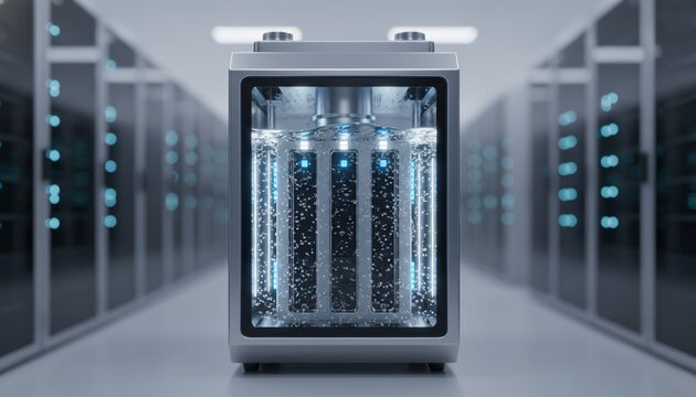 Battery Storage System in Data Center Server Room