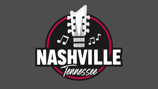nashville tennessee with musical instruments