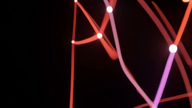 abstract background of red light