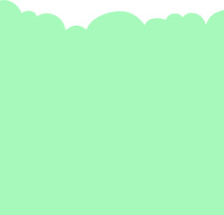 Obraz premium Pastel Cloud Background Soft Abstract Kids Wallpaper Illustration