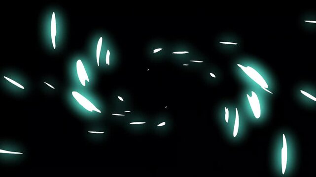 Flash energy blast explosion, splash cartoon smoke FX, flash hand drawn burst energy animation, 2D shape elements sparkle cartoon effect on black screen background.