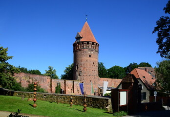 Historical Castle in the Old Town of Tangerm&uuml;nde, Saxony - Anhalt