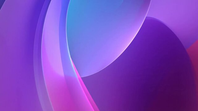 Vibrant vector eps illustration of swirling colorful shapes in abstract design