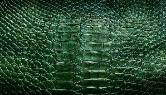 Green Lizard Leather Texture As Background Natural Iguana Skin