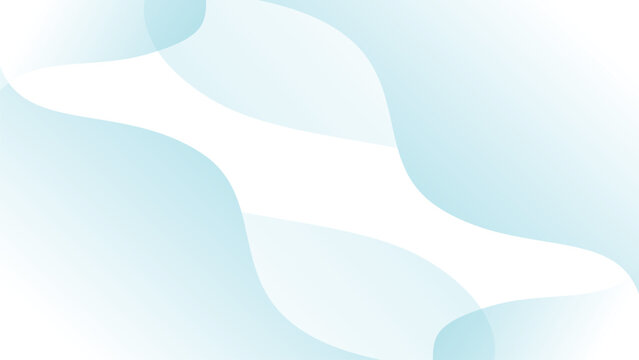 Modern bluw wavy abstract vector background