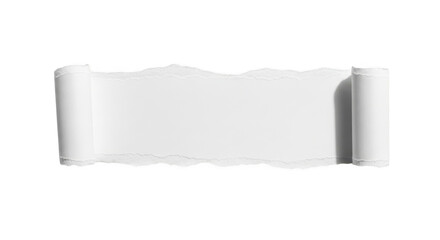 A white rectangular object with a wavy top surface and a smooth bottom side. isolated on transparent background