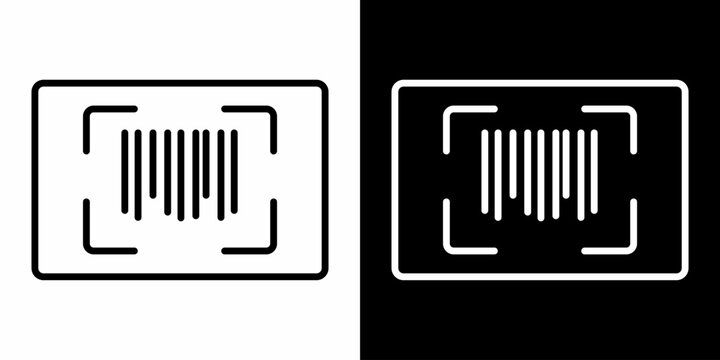 Data Capture White Icon Set Design