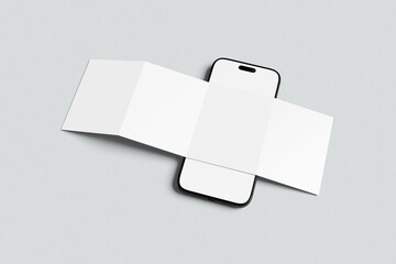 Mobile Carousel Mockup Presentation Scene © The Blanke