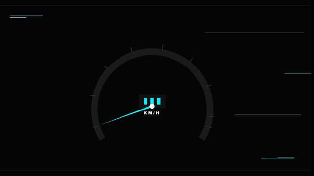 Digital Clock Timer Countdown Animation.