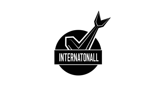 International check mark logo symbol.