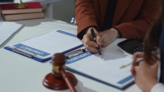 legal and corporate consultation concept focusing on law, advice, and business agreements.