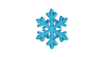 Blue Snowflake