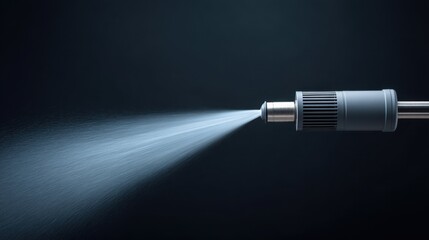 High-Pressure Water Sprayer Nozzle Producing Fine Mist for Effective Cleaning and Washing Applications