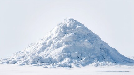 Snow Covered Mountain Peak &ndash; Winter Landscape Nature Photography