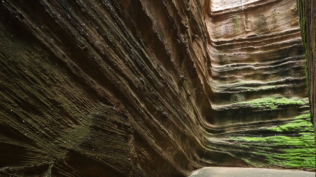 Adi Kadi Vav of Junagadh Fort or Uparkot Fort, Junagadh, Gujarat, India.