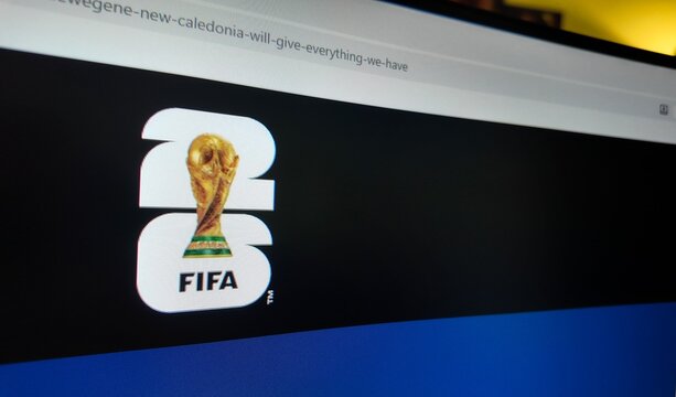 FIFA website on a comuter screen