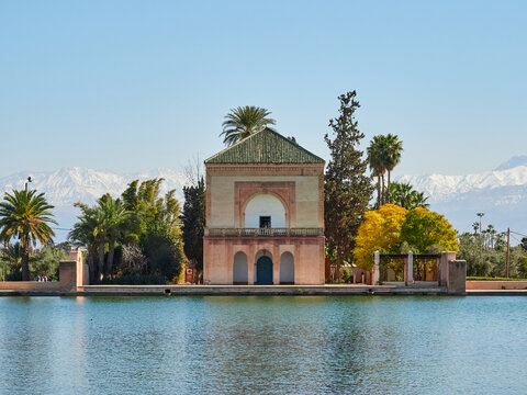 The Menara Gardens are the most famous gardens in Marrakech.