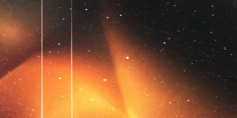 Celestial Spectrum: Captivating abstract with fiery hues and a subtle cosmic sparkle, invoking a sense of wonder and vastness. © FANUSH