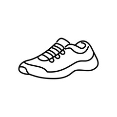 ランニングシューズをモチーフにしたアイコン